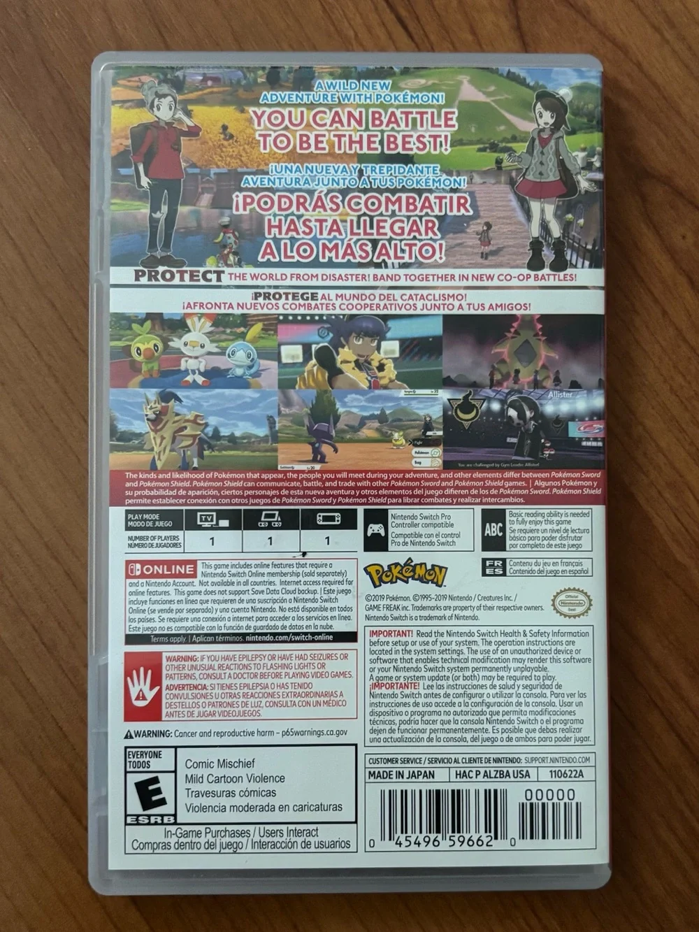 Nintendo switch Pokemon shield game